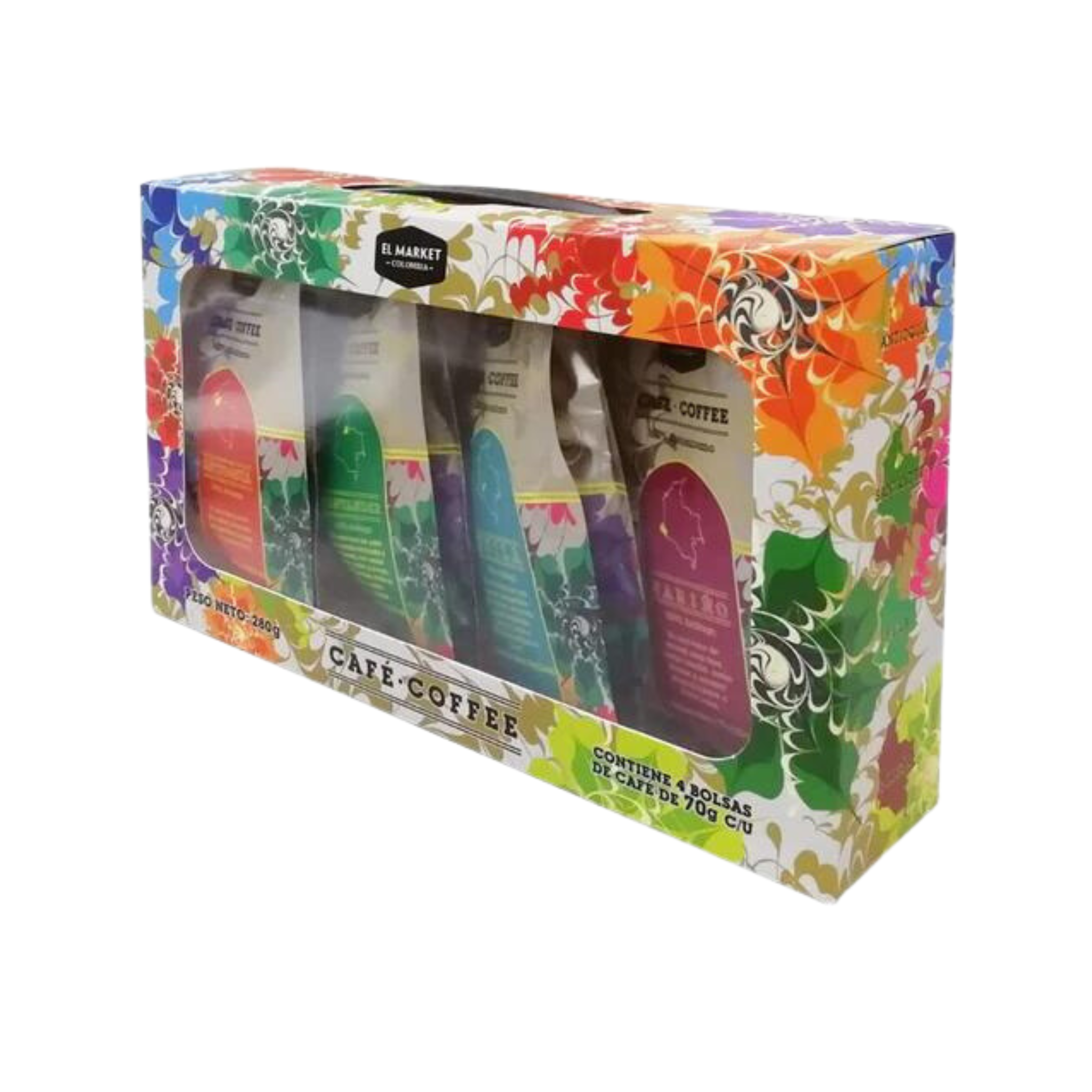 El Market Colombia KIT x 4 Sobres 280 g