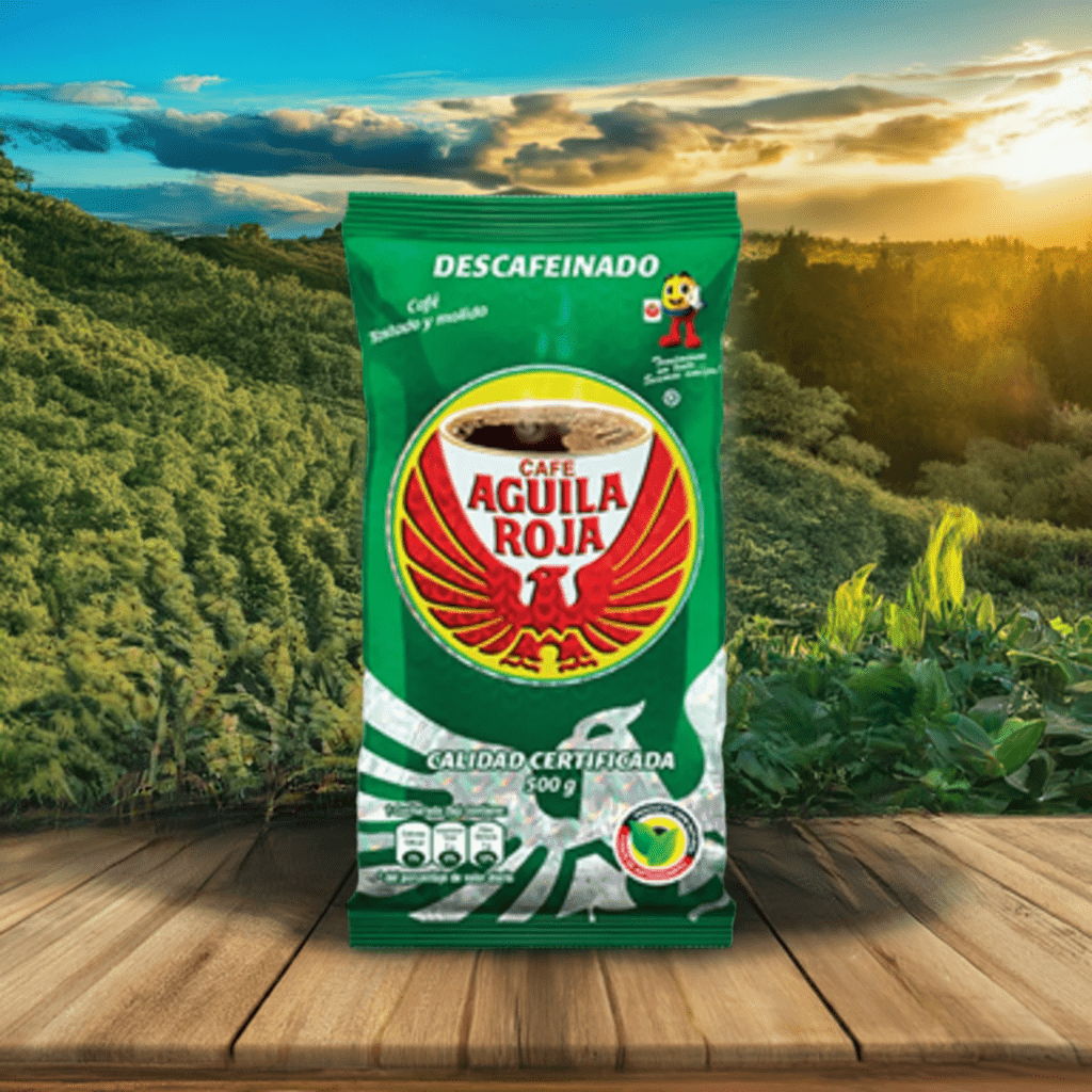 Aguila Roja Decaf Ground Colombian Coffee - Colombian Coffee