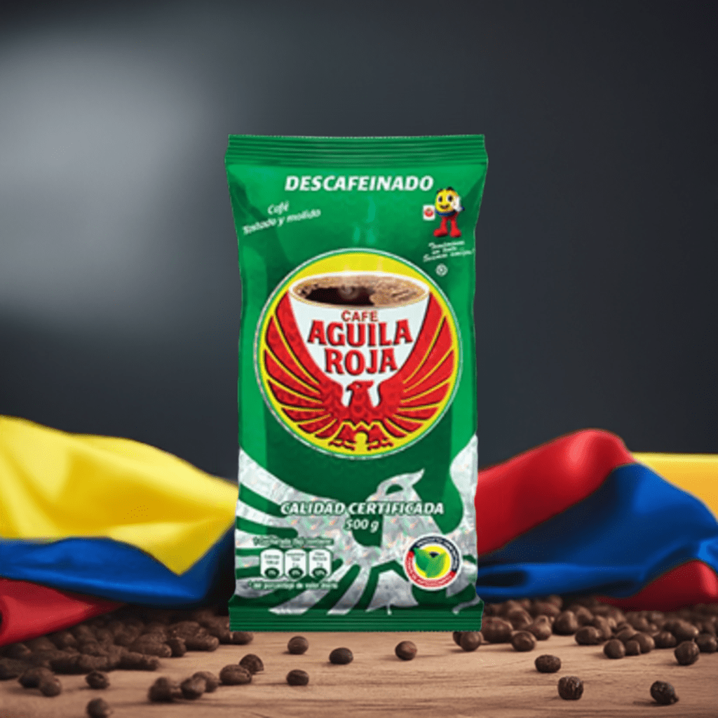 Aguila Roja Decaf Ground Colombian Coffee - Colombian Coffee