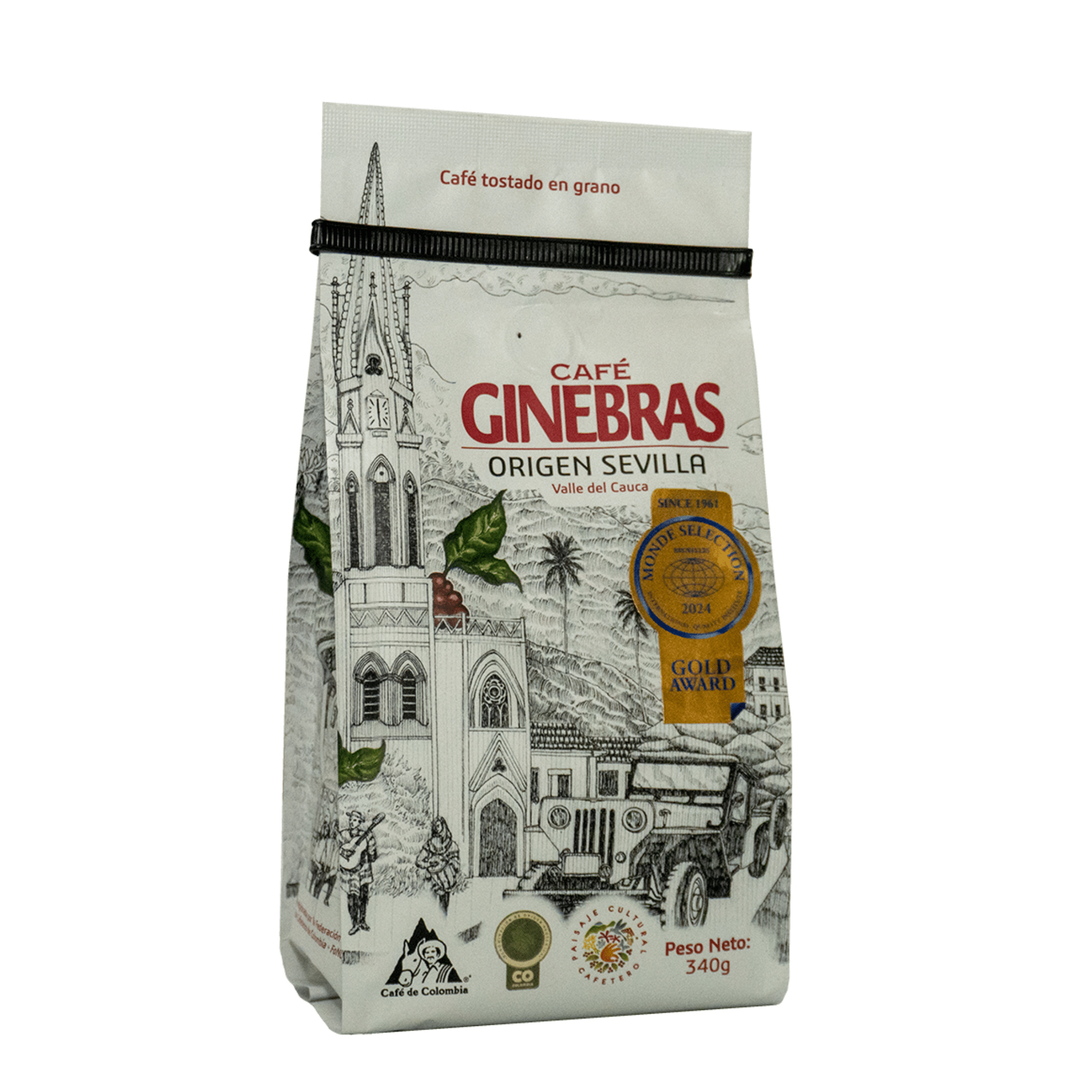 Ginebras Origin Sevilla Coffee Beans - Colombian Coffee