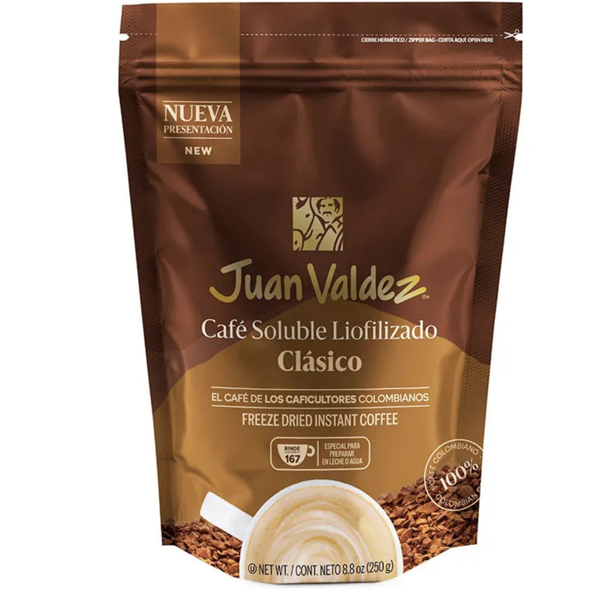 Juan Valdez Instant Colombian Coffee Freeze Dried - Colombian Coffee