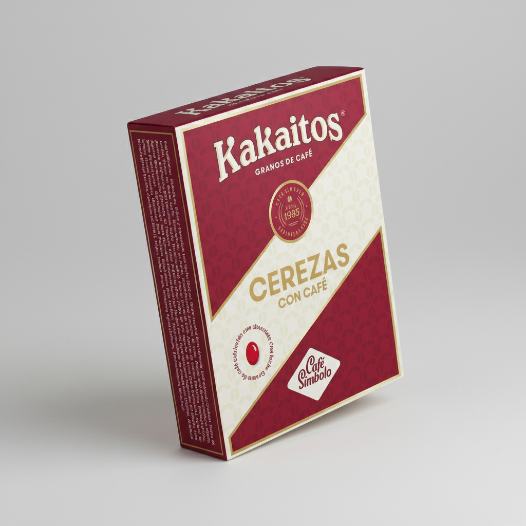 KAKAITOS: Granos de café crujientes recubiertos de chocolate - Paquete de 0,7 oz - 20 g