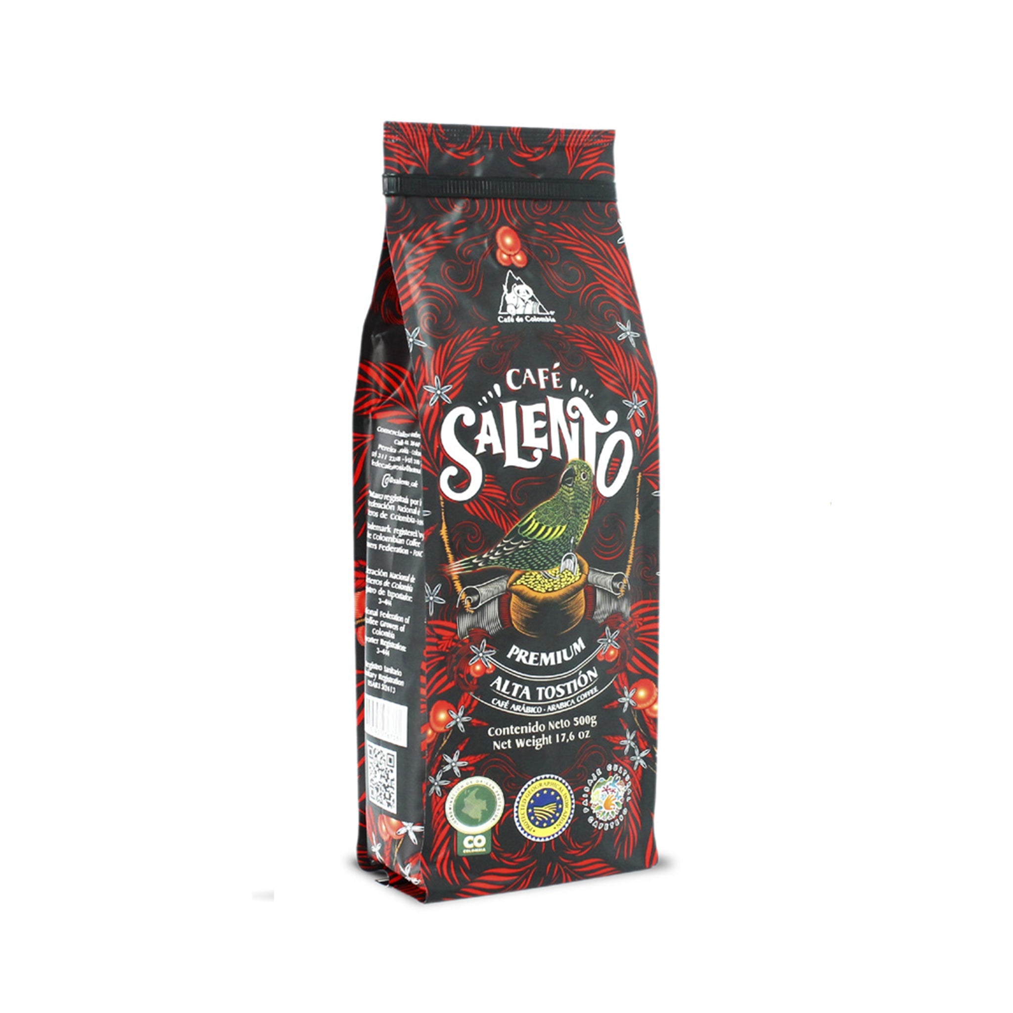 Salento Premium Dark Roast Coffee - Colombian Coffee