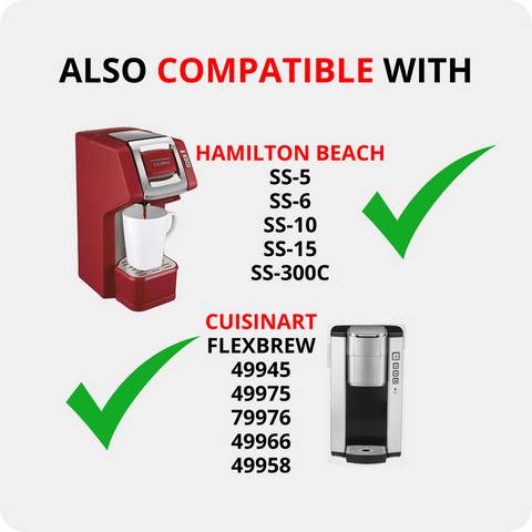 Reusable K Cup Stainless Steel for Keurig 1.0 2.0 non disposable Coffee Filter