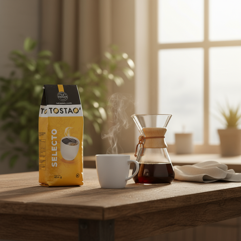 Café molido de tueste medio Tostao Selecto