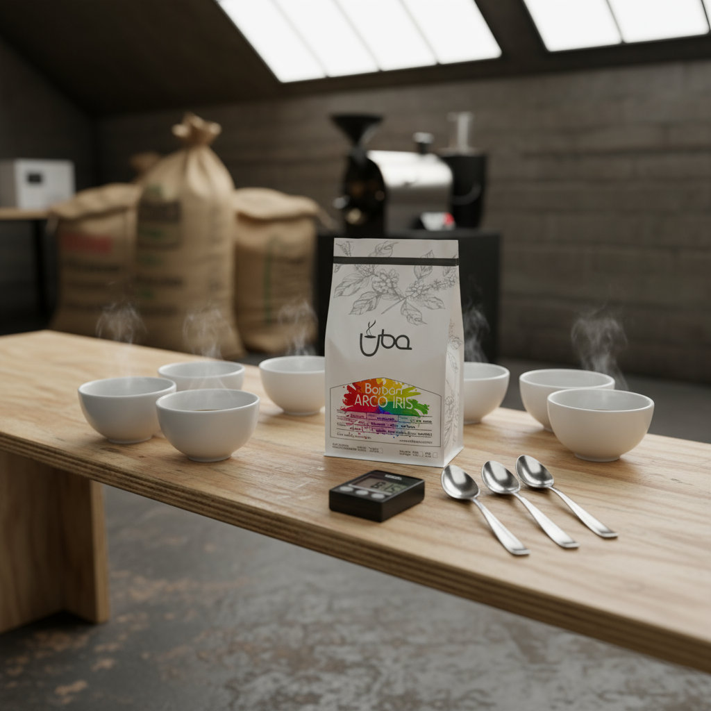 Uba Coffee Bourbon Arco Iris